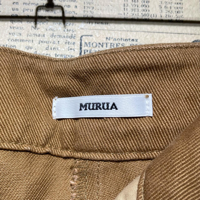 MURUA(ムルーア)のMURUA ムルーア ワイドパンツ ガウチョパンツ size S レディースのパンツ(カジュアルパンツ)の商品写真