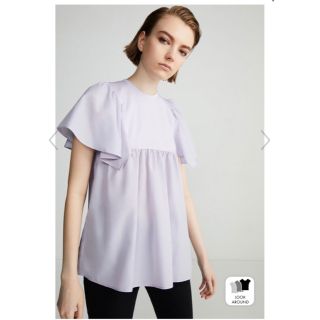 ドゥロワー(Drawer)のprice様専用　FLARE SLEEVE TEE 36(カットソー(半袖/袖なし))