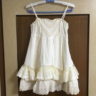 新品 スナイデル コットンベアワンピース