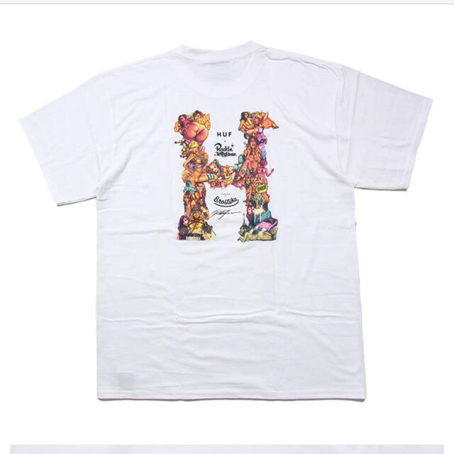 HUF(ハフ)のHUF ロッキンジェリービーン　コラボTシャツ レディースのトップス(Tシャツ(半袖/袖なし))の商品写真