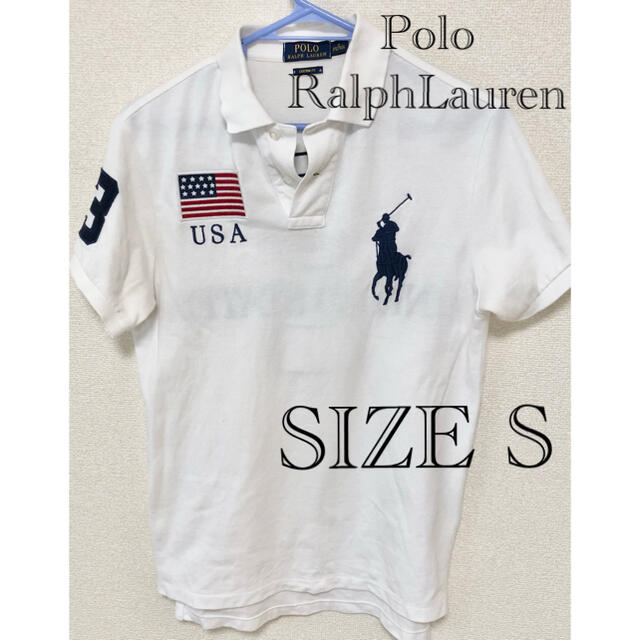 POLO RALPH LAUREN(ポロラルフローレン)の【美品】ポロラルフローレン　ポロシャツ メンズのトップス(ポロシャツ)の商品写真