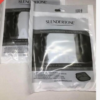 SLENDERTONE 腹筋用ジェルパッドスレンダートーン腹筋パッド(エクササイズ用品)