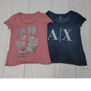 アルマーニエクスチェンジ(ARMANI EXCHANGE)のアルマーニ エクスチェンジ Tシャツ 2枚セット(Tシャツ(半袖/袖なし))