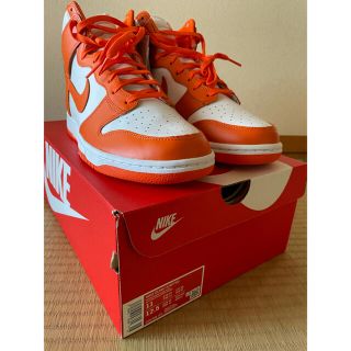 ナイキ(NIKE)のNIKE DUNK HI RETRO ORANGE BLAZE 【29cm】(スニーカー)