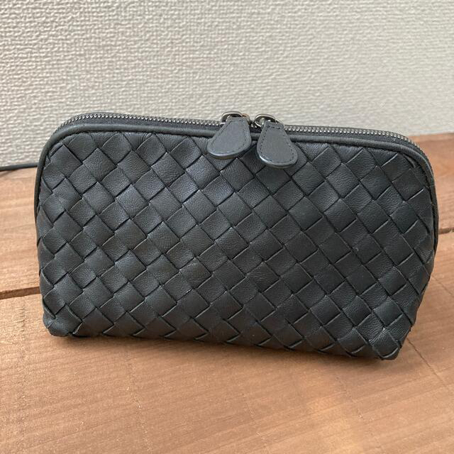 ファッション小物BOTTEGA VENETA ボッテガヴェネタ　イントレチャート　ポーチ