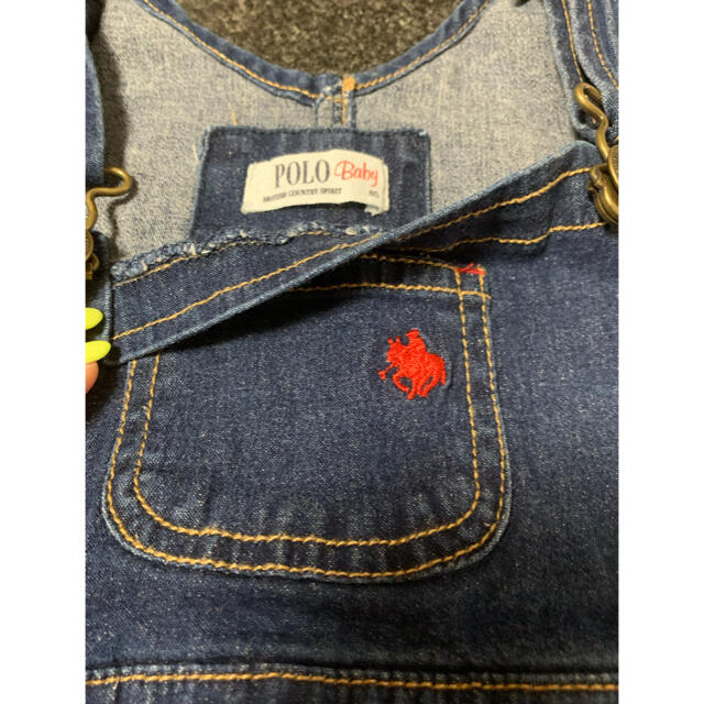 POLO RALPH LAUREN(ポロラルフローレン)のPOLO Baby サロペット 80cm キッズ/ベビー/マタニティのベビー服(~85cm)(ロンパース)の商品写真