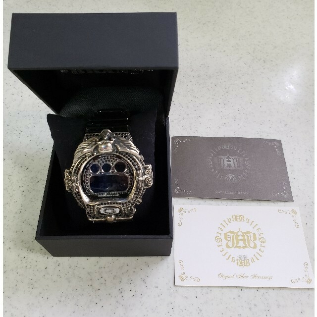 G-SHOCK G-BALLER シルバー925カスタム 【セール 登場から人気沸騰
