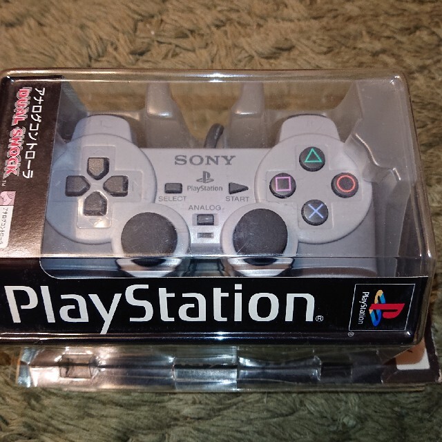 PlayStationの■ PS用 アナログコントローラー　DUAL SHOCK　SCPH-1200　グ