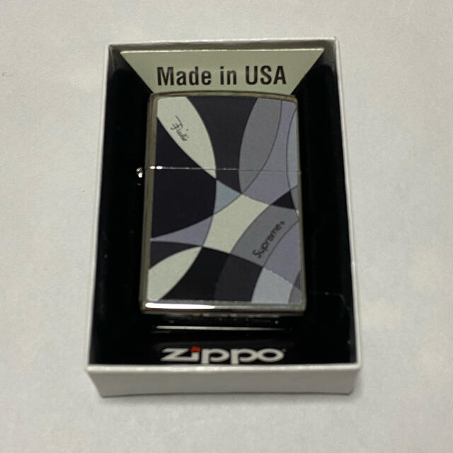 Supreme(シュプリーム)のSupreme Emilio Pucci Zippo BLACK メンズのファッション小物(その他)の商品写真