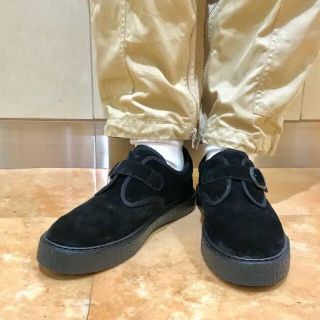 ヴァンズ(VANS)のVANS creeper スニーカー スエード モンクストラップ (スニーカー)