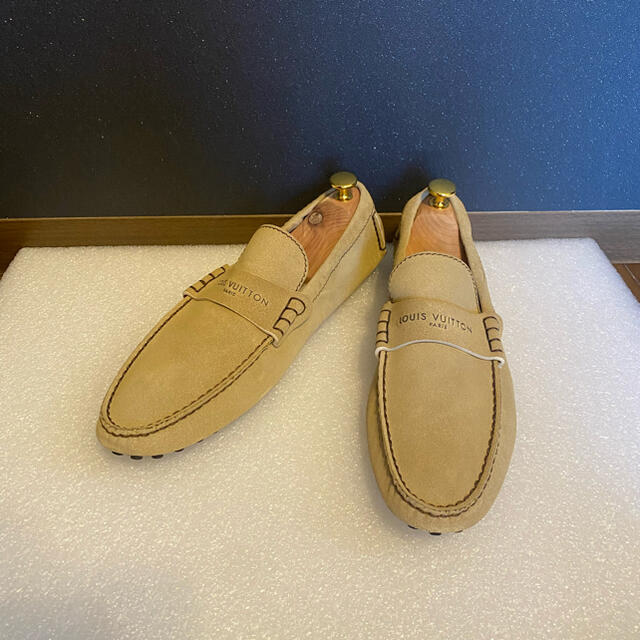 ☆美品☆ ルイヴィトン スエード ローファー ドライビング サイズ 7 26cm-