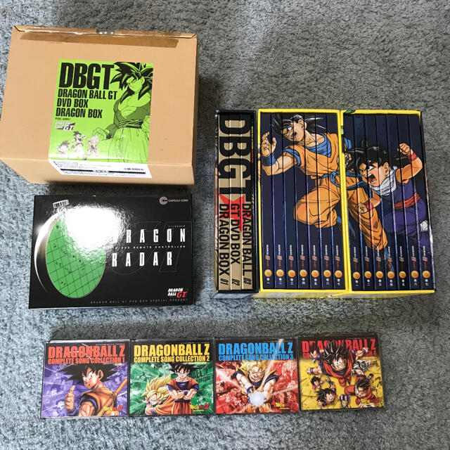 ドラゴンボールZ ドラゴンボールGT DVDBOXセット CD付き