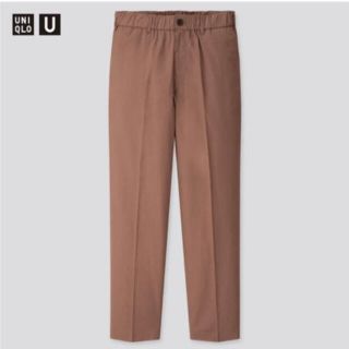 ユニクロ(UNIQLO)のコットンリネンワイドフィットテーパードパンツ ユニクロU(スラックス)