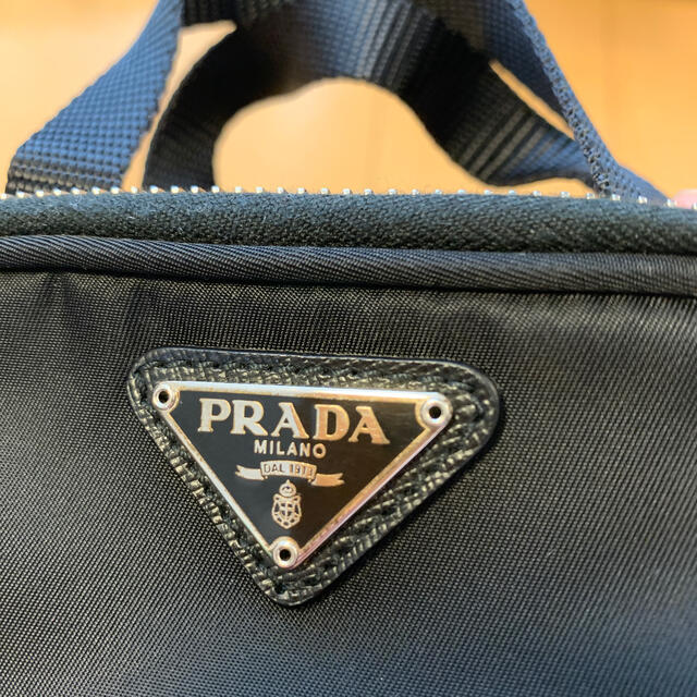 PRADA(プラダ)のプラダ　ミニポーチ　1N1346 黒　未使用自宅保管品 レディースのファッション小物(ポーチ)の商品写真