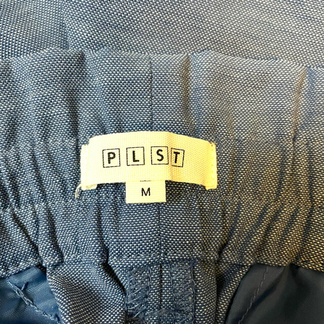 PLST(プラステ)のPLST リネンブレンドスティックパンツ　ワイド　Mサイズ レディースのパンツ(カジュアルパンツ)の商品写真