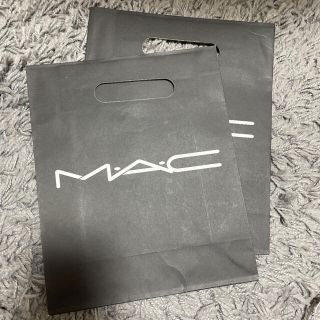 マック(MAC)のMac 紙袋　ショッパー　新品未使用　美品(ショップ袋)