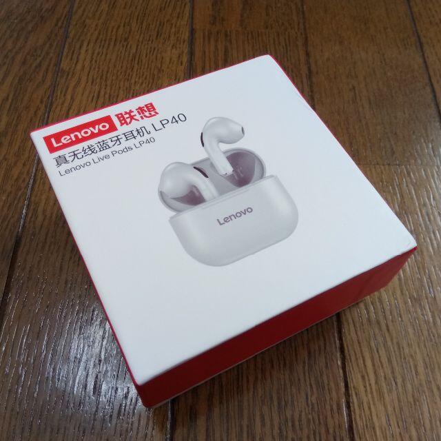 Lenovo(レノボ)のLenovo Live Pods LP40 開封済み・未使用品 スマホ/家電/カメラのオーディオ機器(ヘッドフォン/イヤフォン)の商品写真