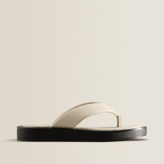 ザラホーム(ZARA HOME)のZARA HOMEコントラストレザーサンダル(サンダル)