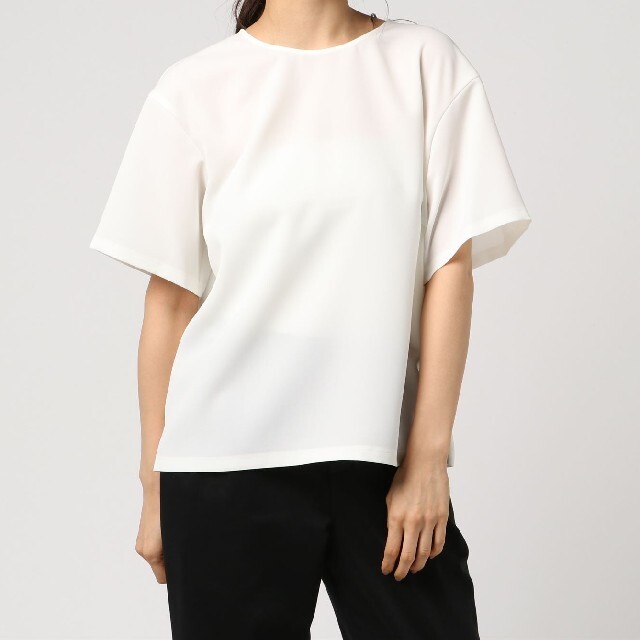 UNITED ARROWS(ユナイテッドアローズ)の夏　UNITED ARROWS  UWSCTシャツカットブラウス　半袖 レディースのトップス(シャツ/ブラウス(半袖/袖なし))の商品写真