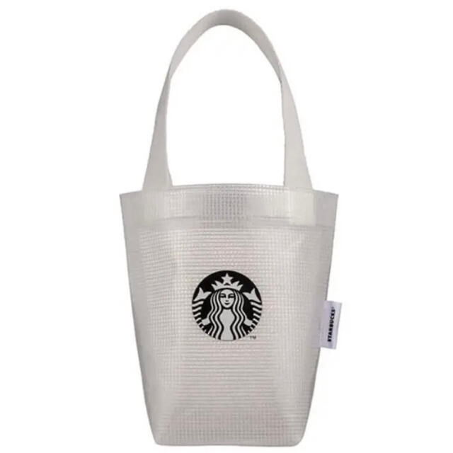 Starbucks Coffee(スターバックスコーヒー)の台湾　スターバックス　ドリンクバッグ　クリア レディースのバッグ(トートバッグ)の商品写真