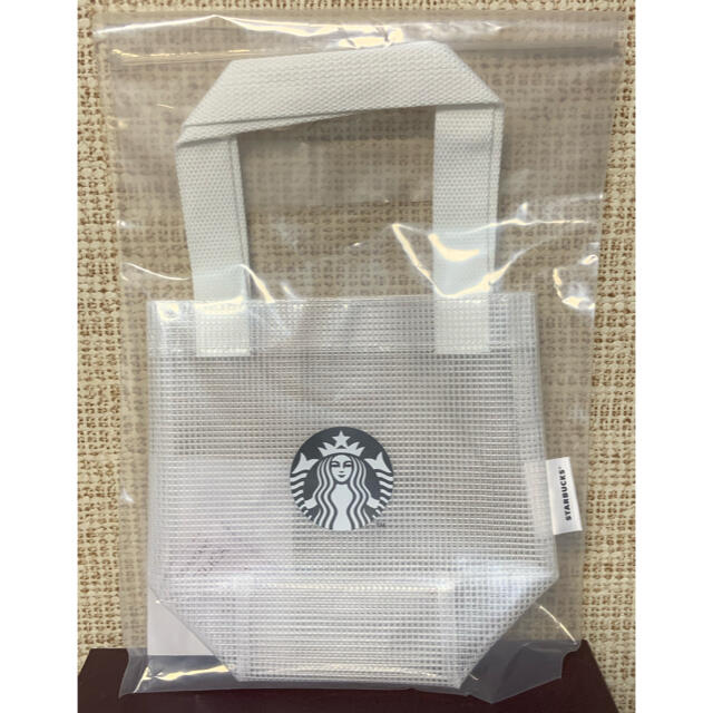 Starbucks Coffee(スターバックスコーヒー)の台湾　スターバックス　ドリンクバッグ　クリア レディースのバッグ(トートバッグ)の商品写真