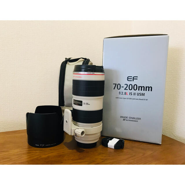 高額売筋】 EF70-200 【美品】Canon - Canon F2.8L Ⅱ IS レンズ