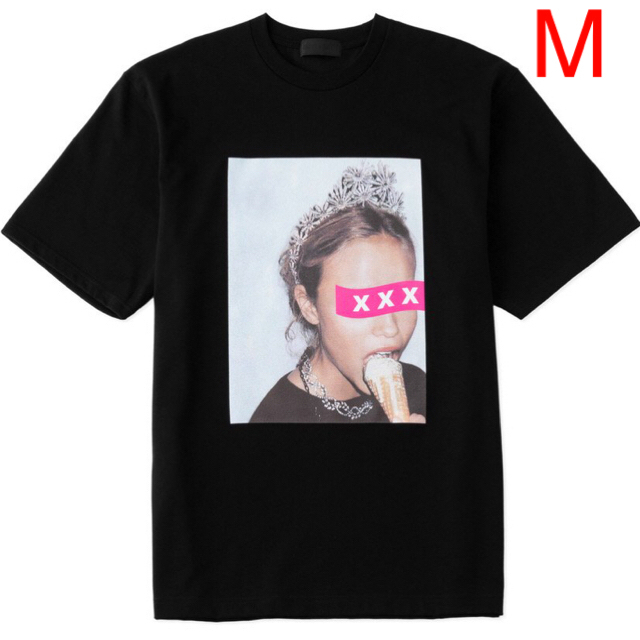 新品 GOD SELECTION XXX Tシャツ Mサイズ 黒 ブラック