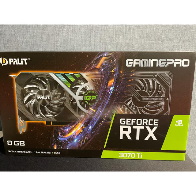 新品未使用 Palit RTX 3070 Ti GamingPro 8GB