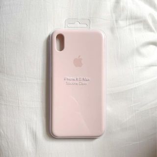 アップル(Apple)の【Apple純正規品】iPhone XS Max シリコンケース ピンクサンド(iPhoneケース)