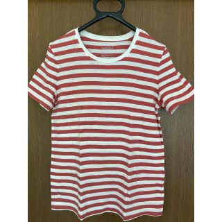 ムジルシリョウヒン(MUJI (無印良品))のボーダーTシャツ(無印良品)(Tシャツ(半袖/袖なし))