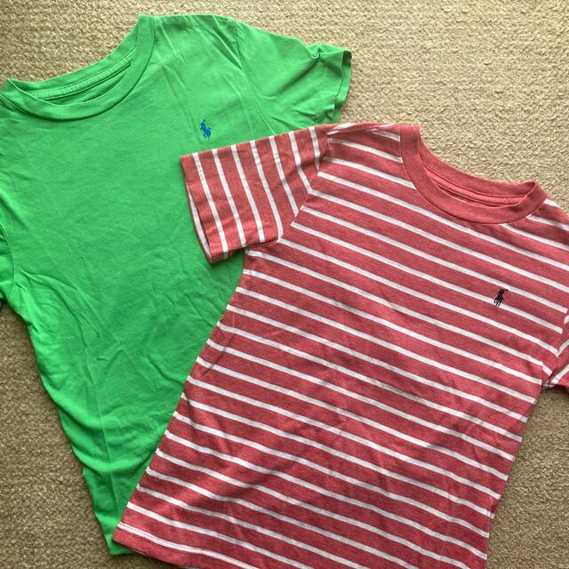 Ralph Lauren(ラルフローレン)のラルフロールン　Ｔシャツ　130  ２枚セット キッズ/ベビー/マタニティのキッズ服男の子用(90cm~)(Tシャツ/カットソー)の商品写真