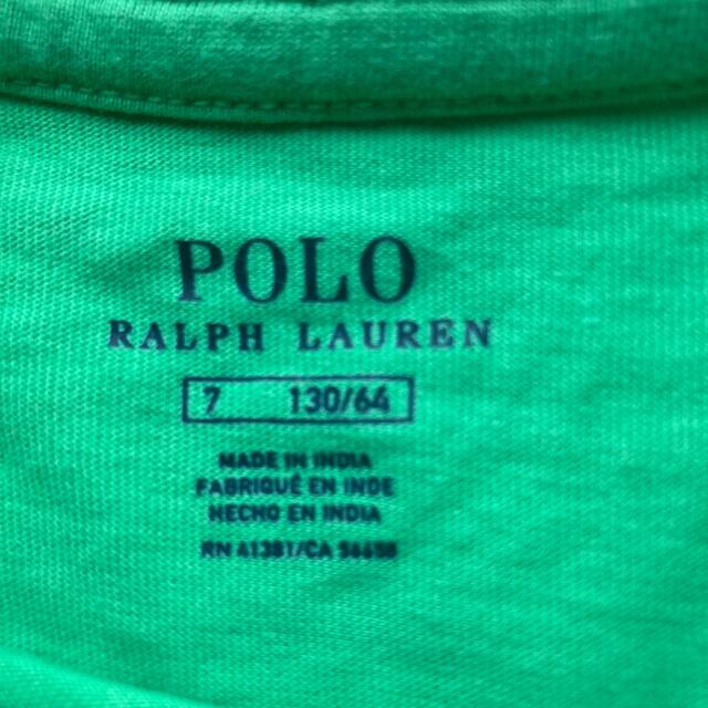 Ralph Lauren(ラルフローレン)のラルフロールン　Ｔシャツ　130  ２枚セット キッズ/ベビー/マタニティのキッズ服男の子用(90cm~)(Tシャツ/カットソー)の商品写真