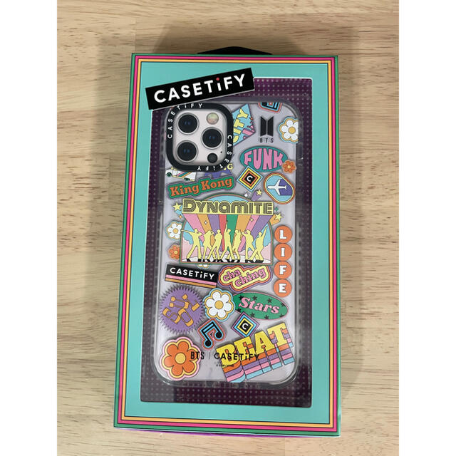 BTS casetify iPhoneケース　iPhone12/12pro専用スマホアクセサリー