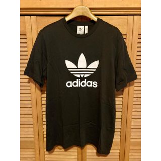 アディダス(adidas)のadidas originals 黒ロゴTシャツ(Tシャツ/カットソー(半袖/袖なし))