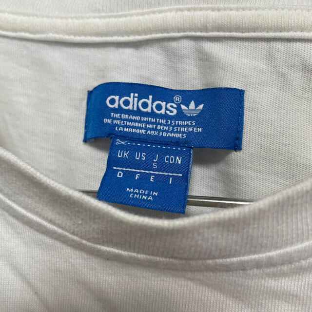 adidas(アディダス)のadidas originals 白Tシャツ メンズのトップス(Tシャツ/カットソー(半袖/袖なし))の商品写真