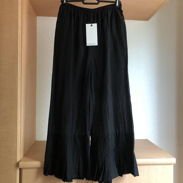 susuri/ Cotton Silk Khadi Flutter Pants  レディースのパンツ(カジュアルパンツ)の商品写真