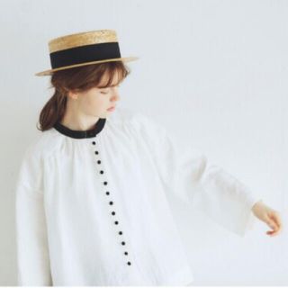 ネストローブ(nest Robe)のMAGALI /ウォッシュドリネン アンティークブラウス(21SS)(シャツ/ブラウス(長袖/七分))