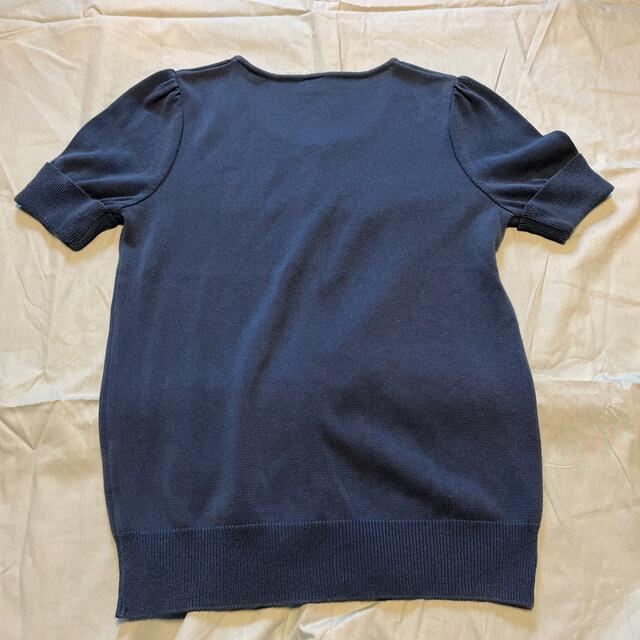 NOLLEY'S(ノーリーズ)のノーリーズ ブルー 半袖 レディースのトップス(シャツ/ブラウス(半袖/袖なし))の商品写真