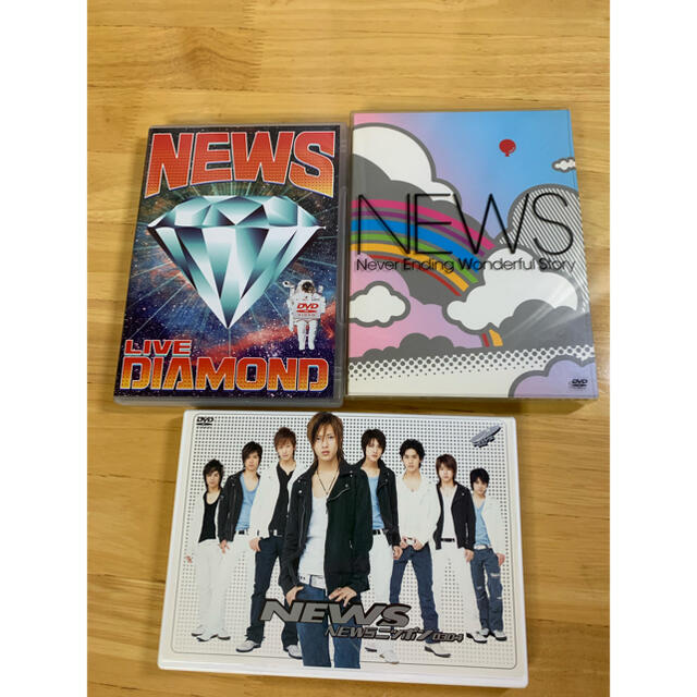 NEWS - NEWS ライブDVD 3枚セットの通販 by なお's shop｜ニュースなら