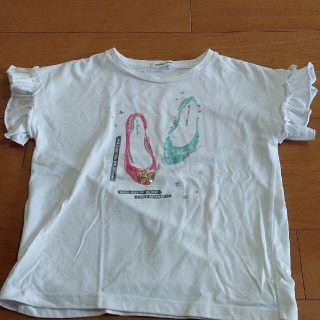 グローバルワーク(GLOBAL WORK)のガールズ　スパンコール　Ｔシャツ(Tシャツ/カットソー)