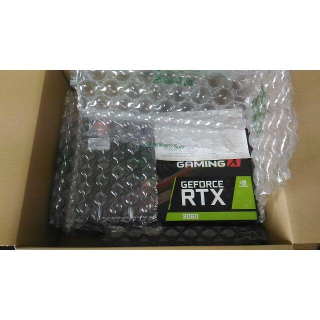 新品未開封　MSI GeForce RTX 3060 GAMING X 12G