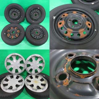 ダイハツ - 良品 ミライース純正 155/65R14 バリ山夏タイヤ タント ...