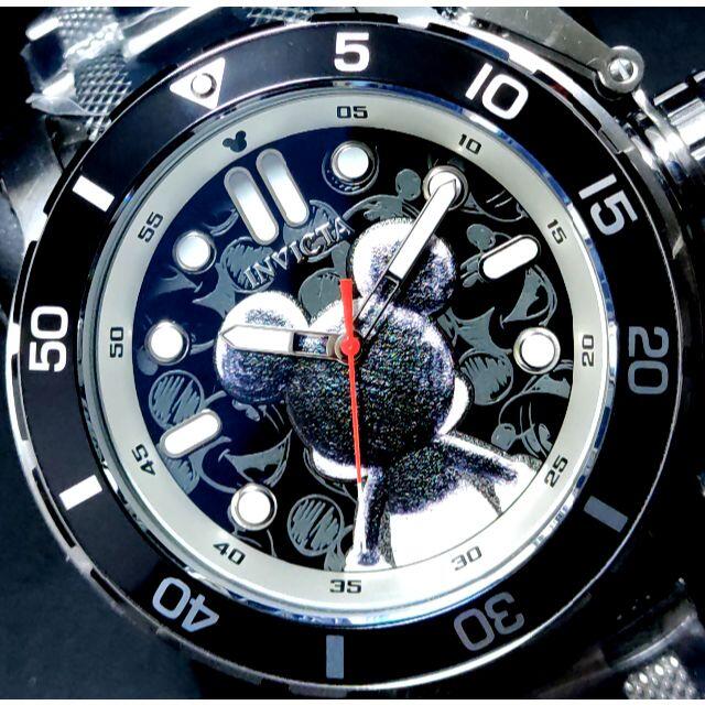 デルです INVICTA - 定価12万円 インビクタ 高級腕時計 ミッキー シルバー×ブラック 激レアの通販 by アメ研's shop｜インビクタならラクマ ブランド
