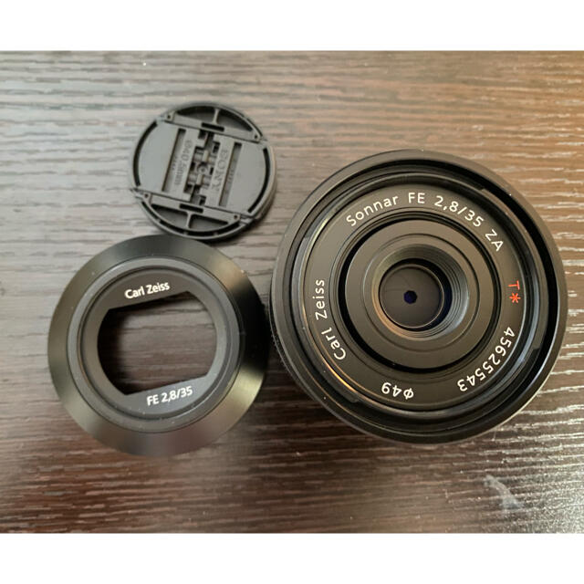 SONY(ソニー)のSONY 単焦点レンズ T* FE 35mm F2.8 ZA Eマウント スマホ/家電/カメラのカメラ(レンズ(単焦点))の商品写真