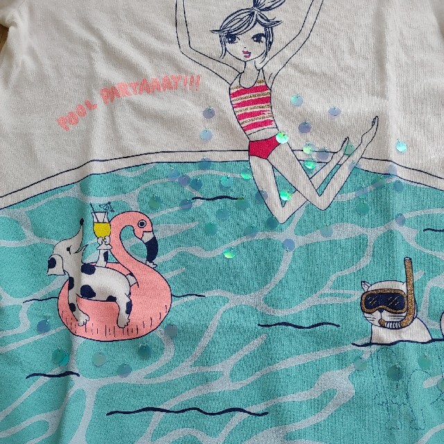 GAP(ギャップ)のGAP　新品 キッズ/ベビー/マタニティのキッズ服女の子用(90cm~)(Tシャツ/カットソー)の商品写真