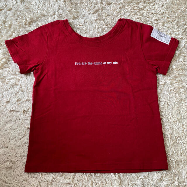 who's who Chico(フーズフーチコ)のapple pie T-shirt ♡ Treat ürself レディースのトップス(Tシャツ(半袖/袖なし))の商品写真