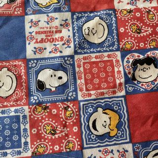 スヌーピー(SNOOPY)のスヌーピー　ハギレ　生地(生地/糸)