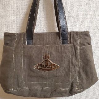 ヴィヴィアンウエストウッド(Vivienne Westwood)のヴィヴィアンウエストウッド トートバッグ グレー 新品未使用(トートバッグ)