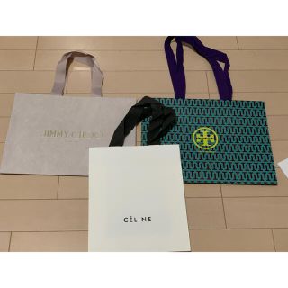 セリーヌ(celine)のショッパー　セリーヌ　トリーバーチ　ジミーチュウ(ショップ袋)