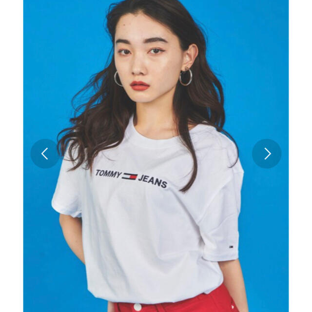 TOMMY(トミー)のトミーヒルフィガー  トミージーンズ　Tシャツ レディースのトップス(Tシャツ(半袖/袖なし))の商品写真